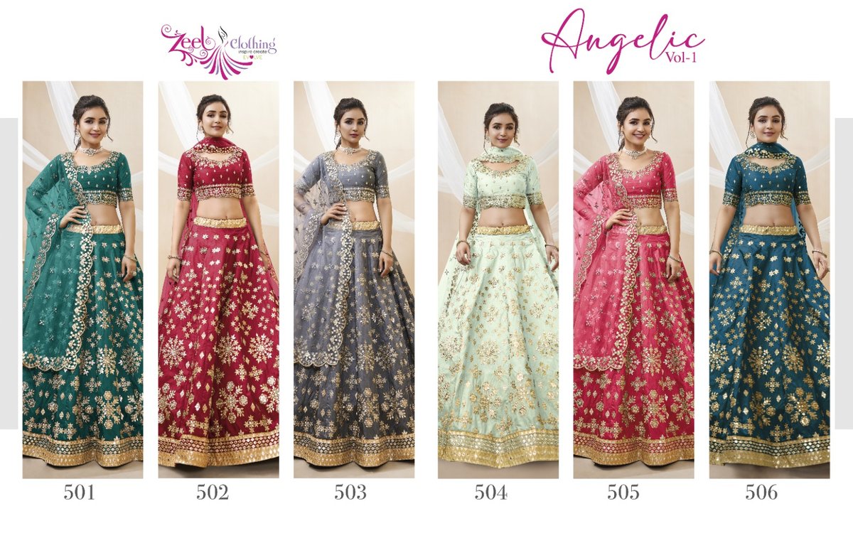Zeel Clothing Angelic Vol-1 501-506 Series 7