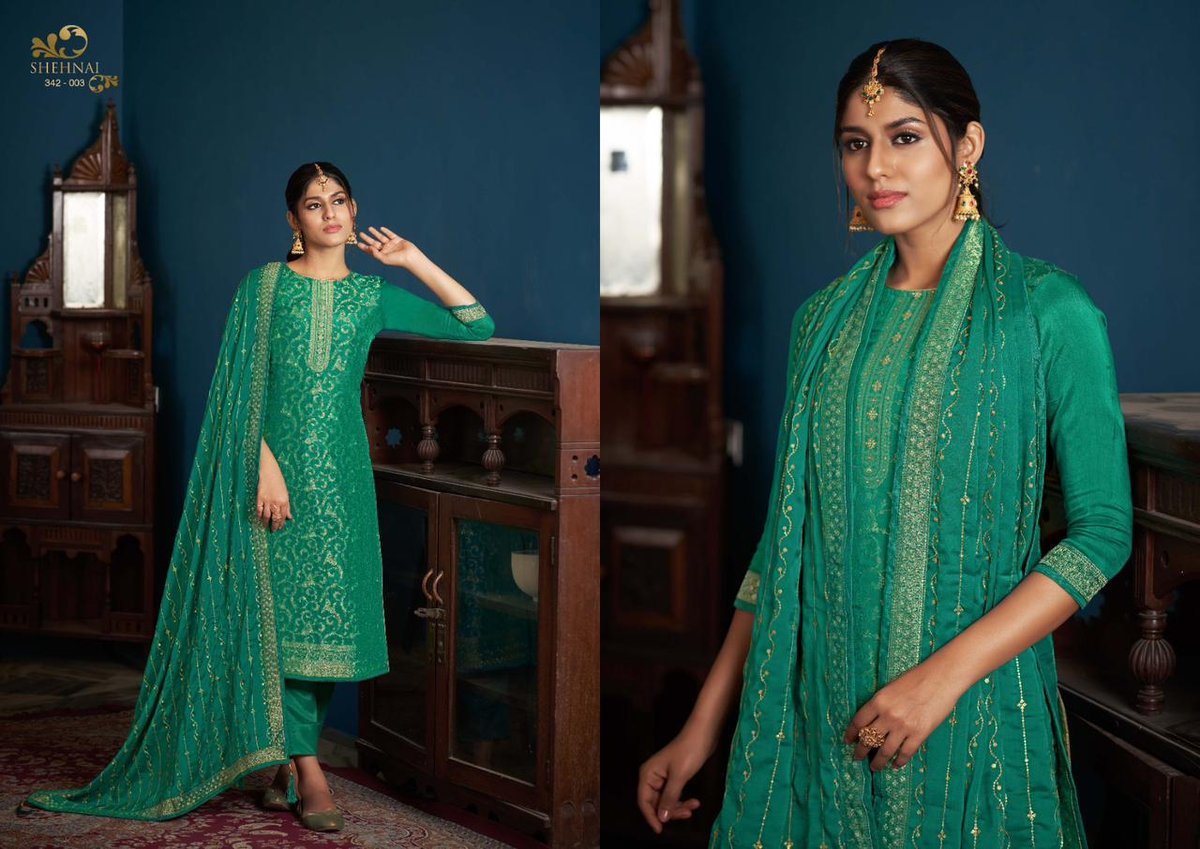 Sargam Prints Shehnai Vol-3 342-001 to 342-006 Series 3