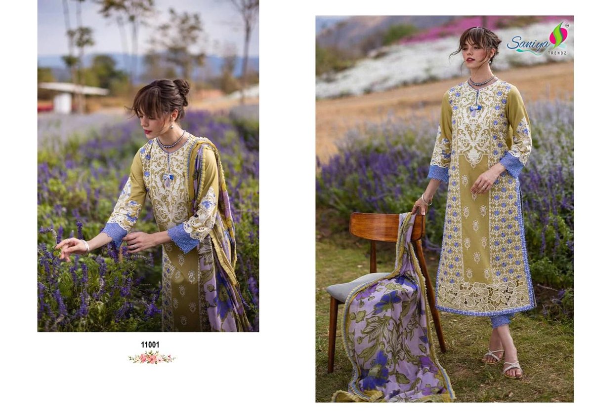 SANIYA TRENDZ MUSHQ VOL-11 11001 TO 11003 1
