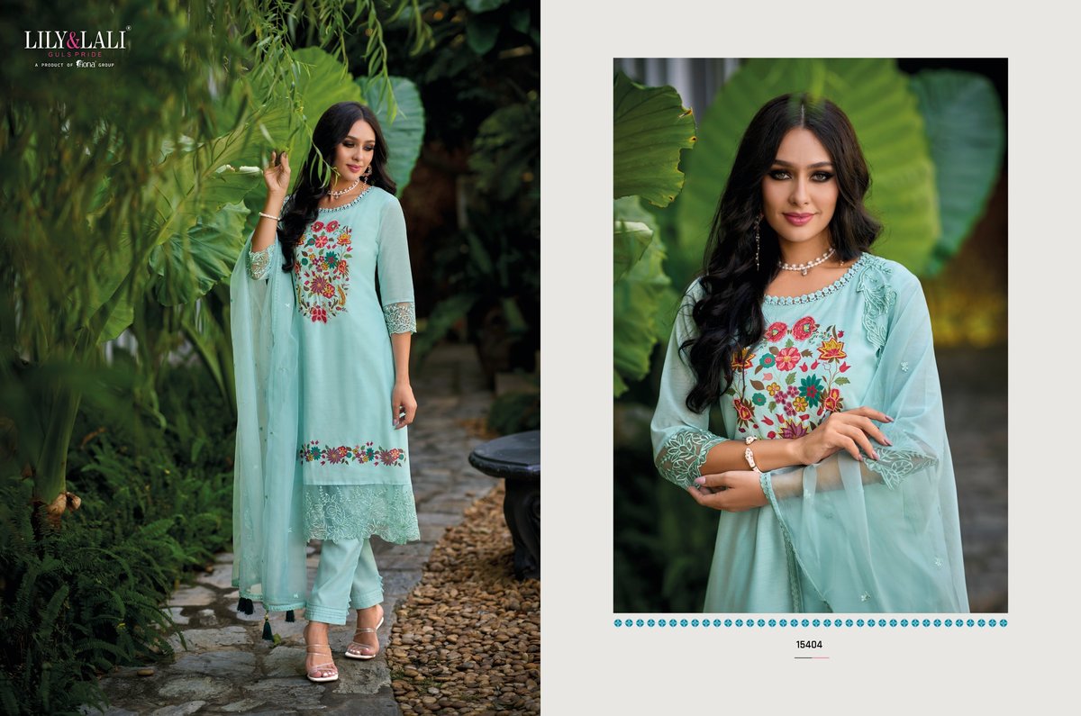 LILY & LALI MANYATA 15401 TO 15406 SERIES 4