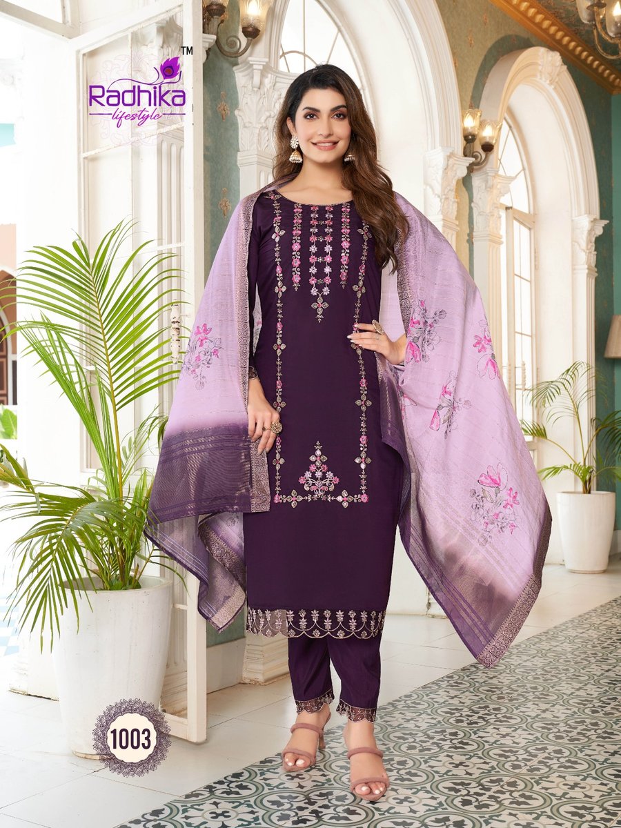 Radhika Lifestyle Kasturi Vol-1 1001-1006 Series 3