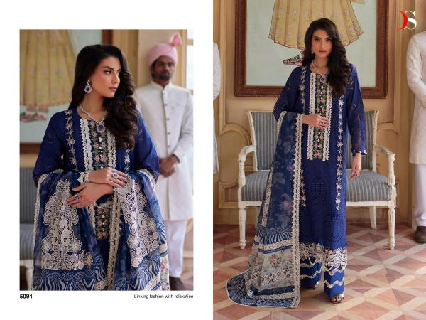 DEEPSY SUITS MARIA.B EMBROIDERED LAWN - 24 5091 TO 5096