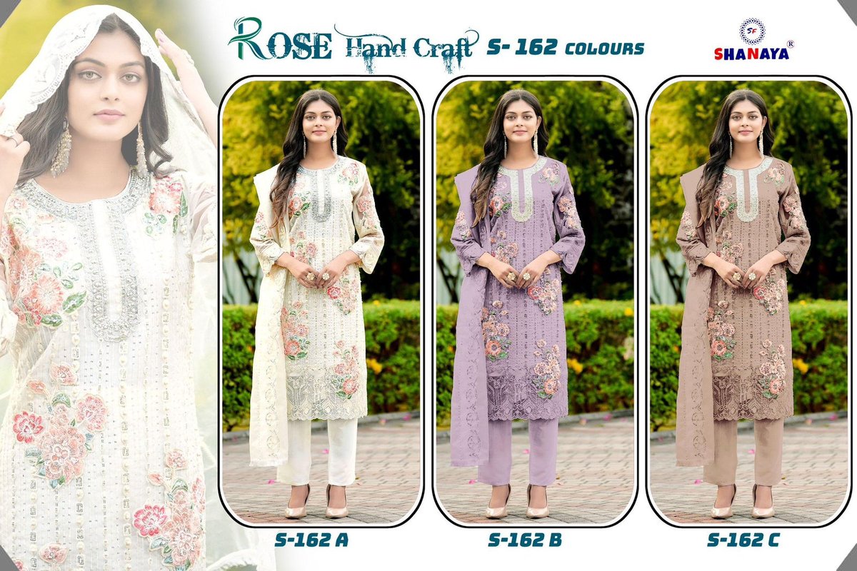 SHANAYA FASHION ROSE PREMIUM EDITION S-162-A TO S-162-C 4