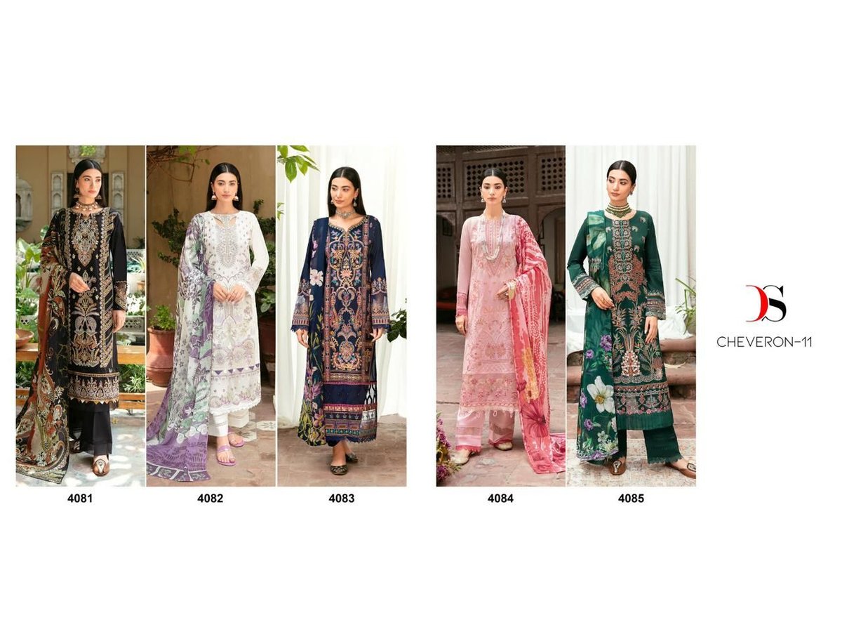DEEPSY SUITS CHEVERON-11 4081 TO 4085 6