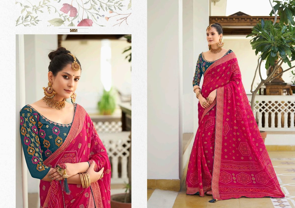 5D DESIGNER VISHALA 5047 TO 5052 5