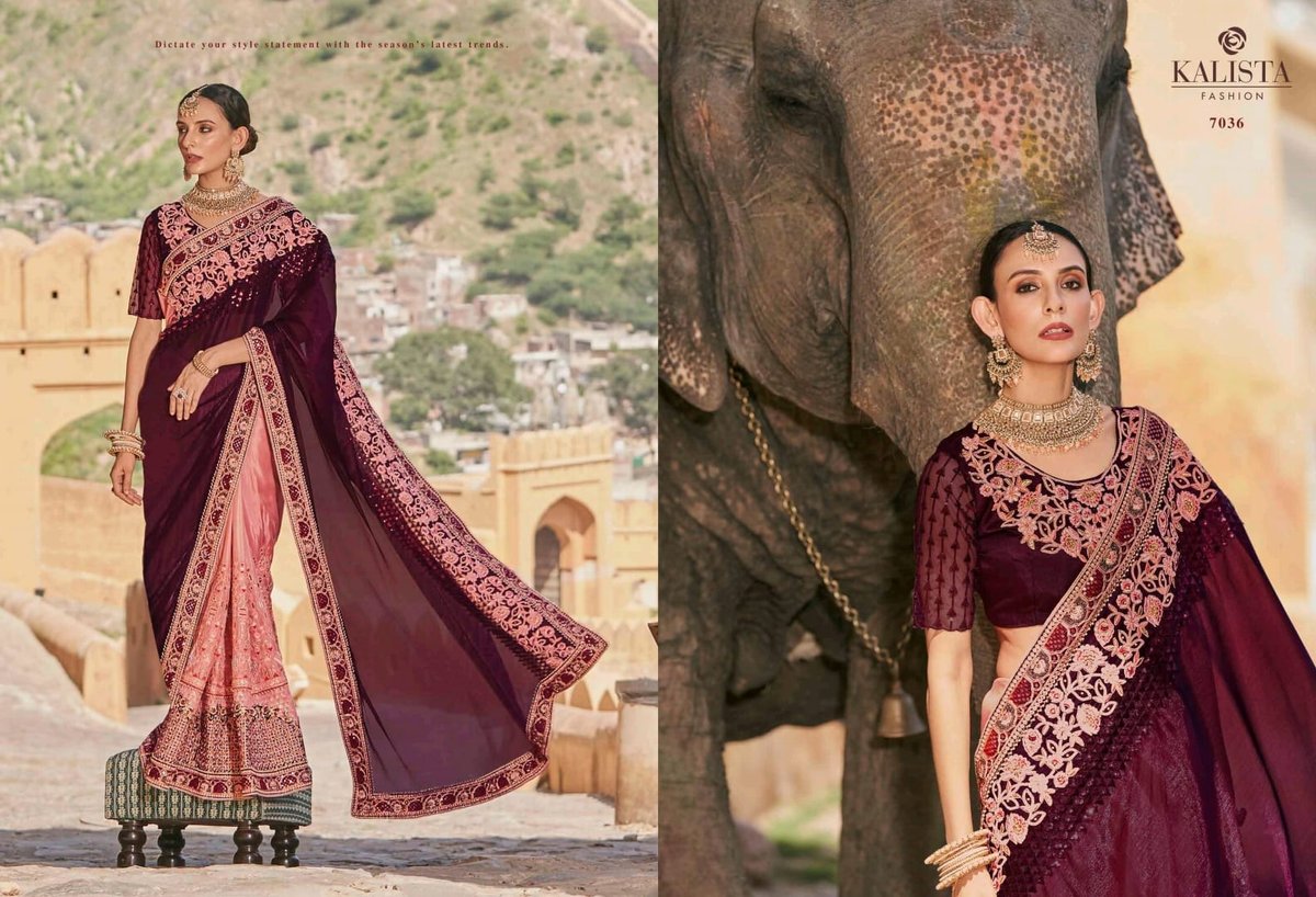 Kalista Fashion Khawaab Vol-22 7031-7036 Series 6