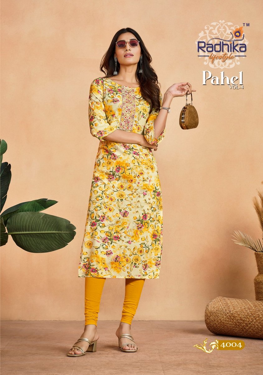Radhika Lifestyle Pahel Vol-4 4001-4006 Series 4