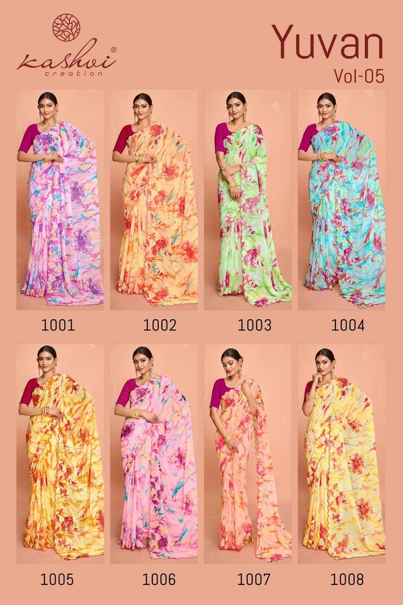 KASHVI CREATION YUVAN VOL-5 1001 TO 1008 9