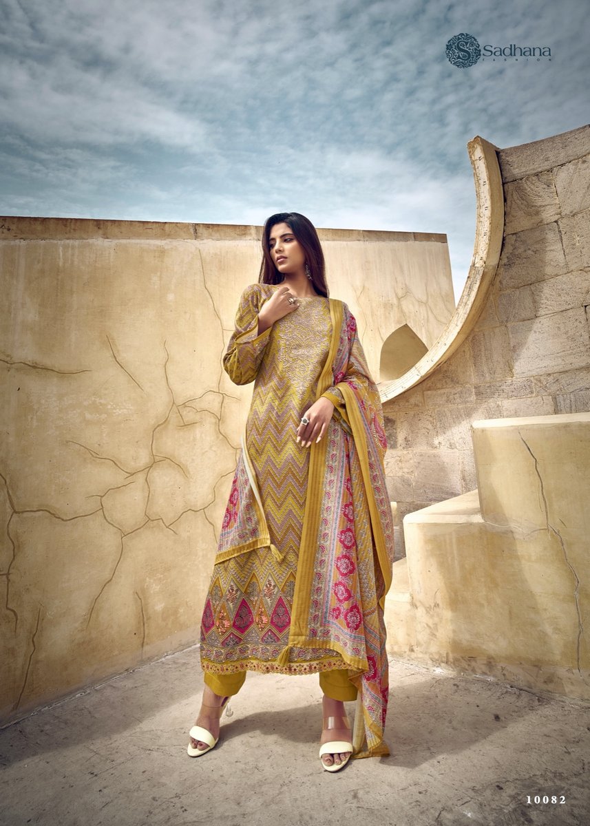 SADHANA FASHION SIMRIN 10081 TO 10086 2