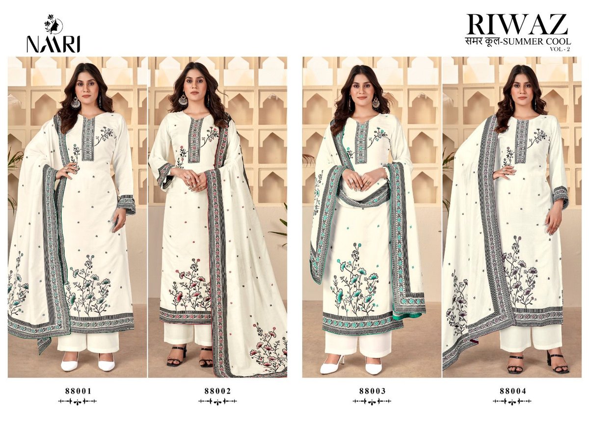 NAARI RIWAZ SUMMER COOL VOL-2 88001 TO 88004 5