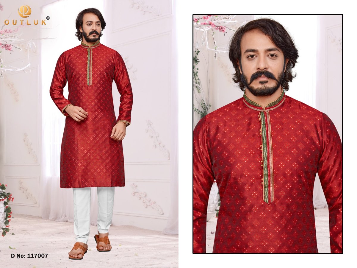 Kurta Pajama Outluk Vol-117 117001-117007 Series 7