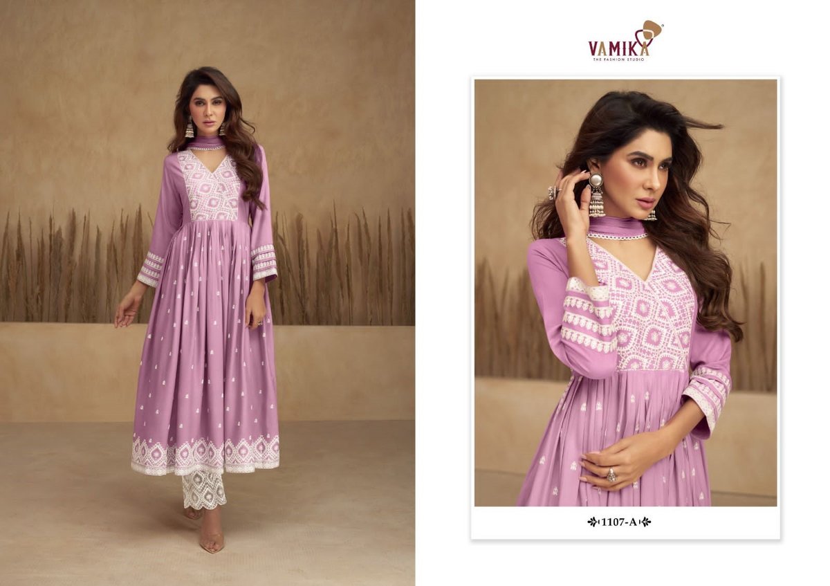 Vamika Fashion Aadhira Vol-5 1107 Colors 1