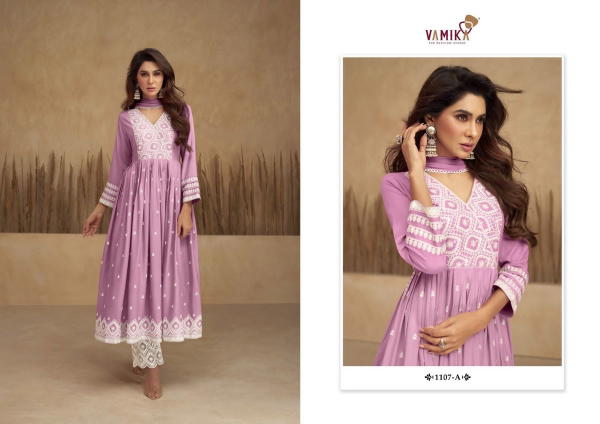 Vamika Fashion Aadhira Vol-5 1107 Colors