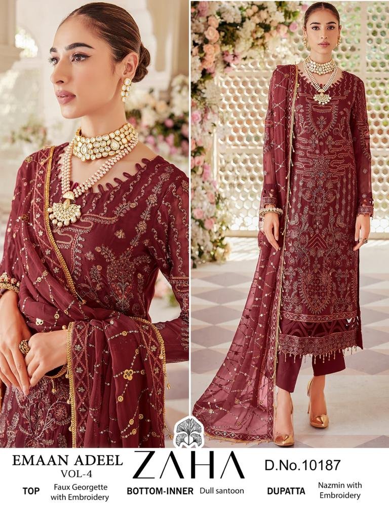 Zaha Emaan Adeel Vol-4 10186 Colors 5