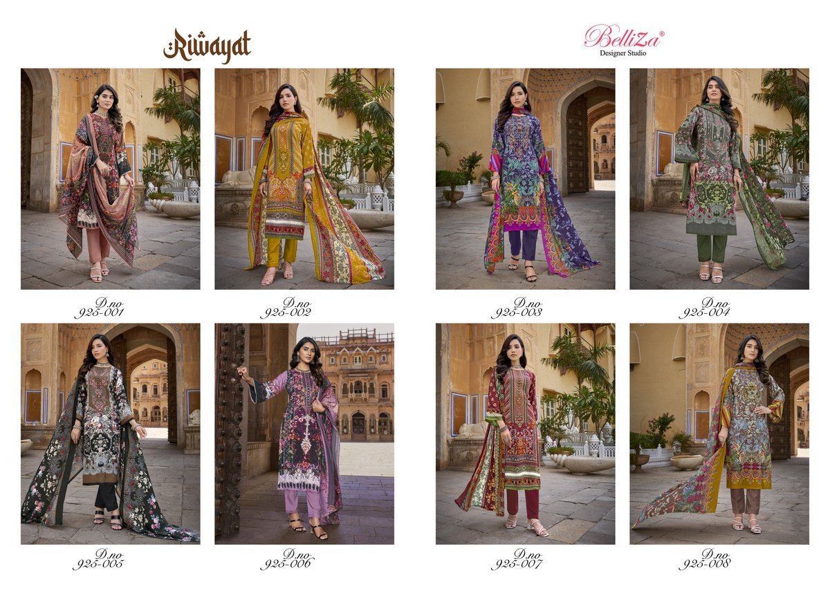 BELLIZA DESIGNER RIWAYAT 925-001 TO 925-008 9