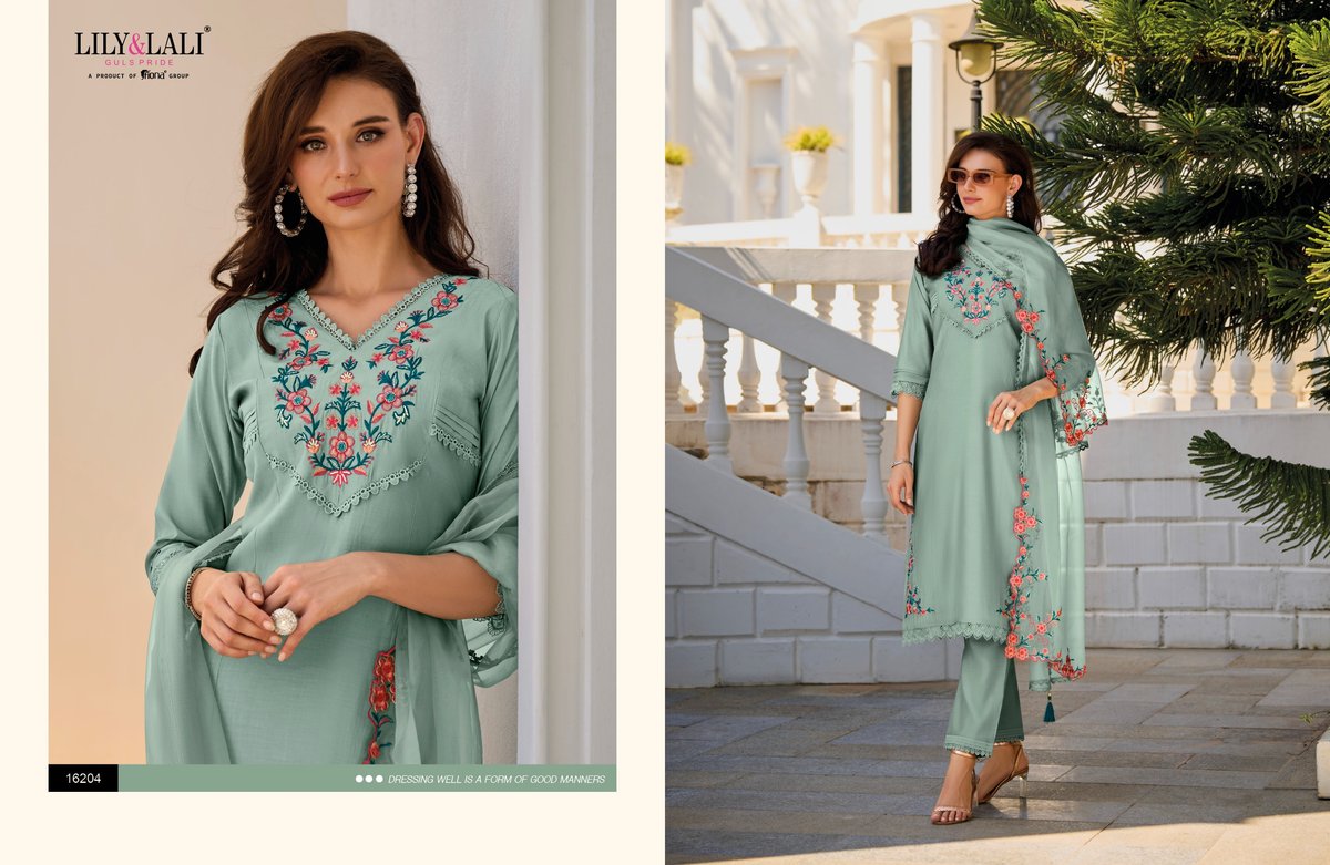 LILY & LALI AARYA 16201 TO 16206 4