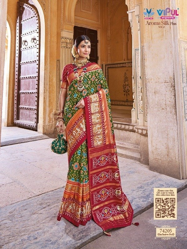 Vipul Fashion Aroma Silk Plus Vol-2 74205-74216 Series 1