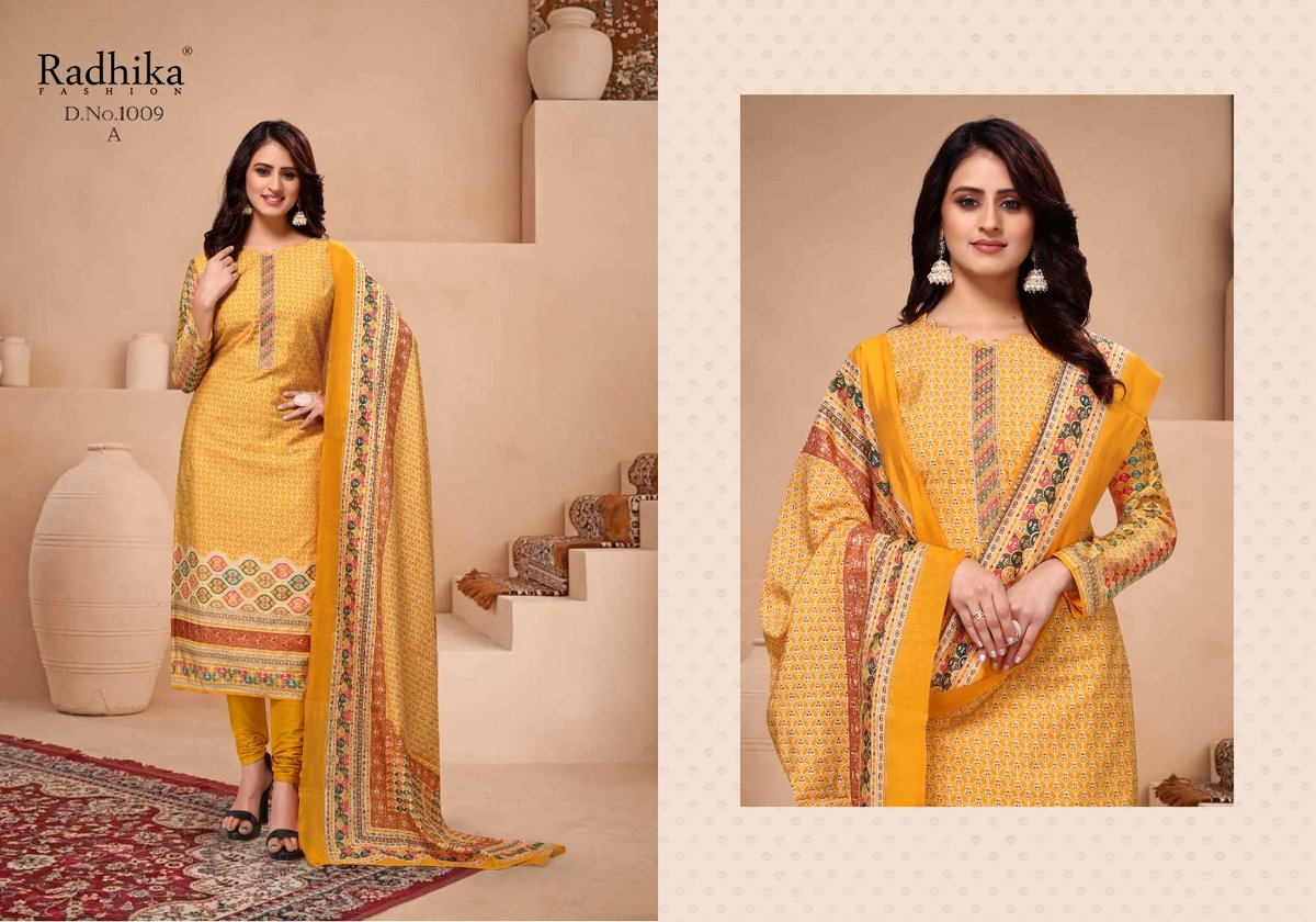 RADHIKA FASHION AZARA SILK BEAUTY 1009-A TO 1009-D 1