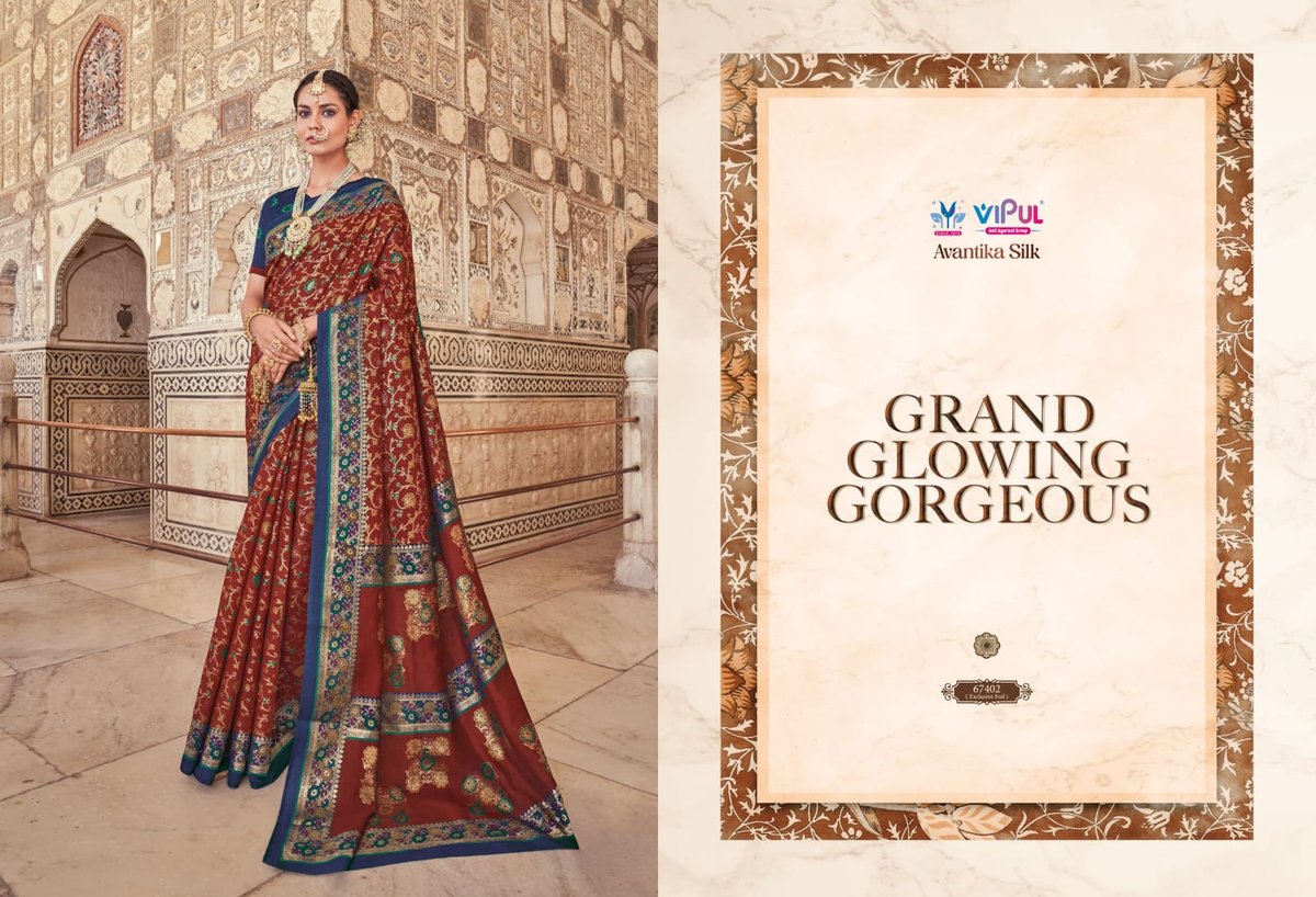 Vipul Fashion Avantika Silk 67401-67409 Series 2