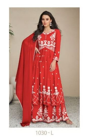 Vamika Fashion Lakhnavi Vol-5 Dark 1030 Colors 1