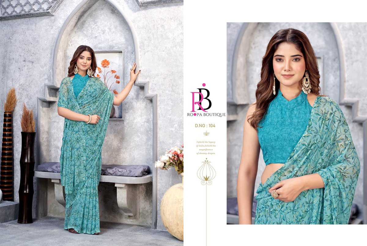 ROOPA BOUTIQUE ZEEYA RADHIKA VOL-1 101 TO 104 4