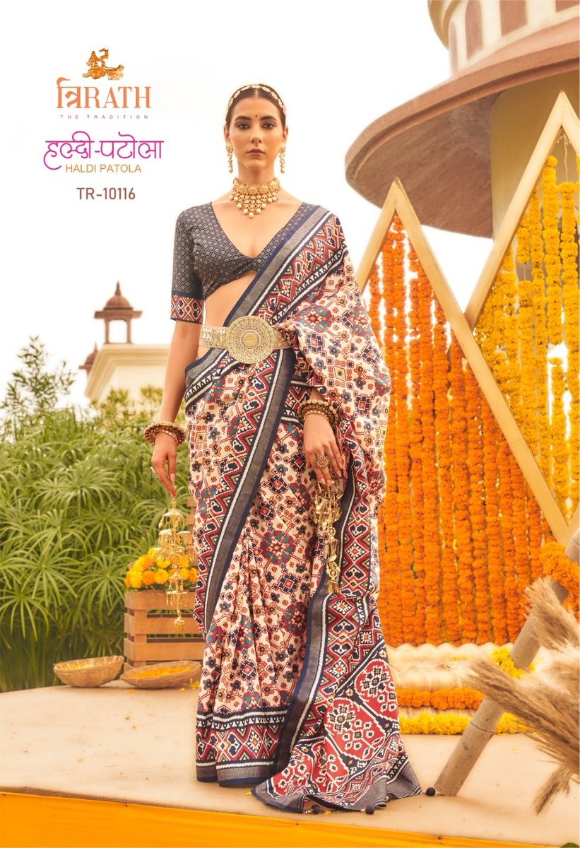TRIRATH HALDI PATOLA SERIES 10116-10123 1