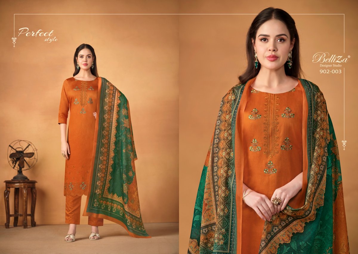BELLIZA DESIGNER JASHN-E-ISHQ VOL-5 902-001 TO 902-006 3