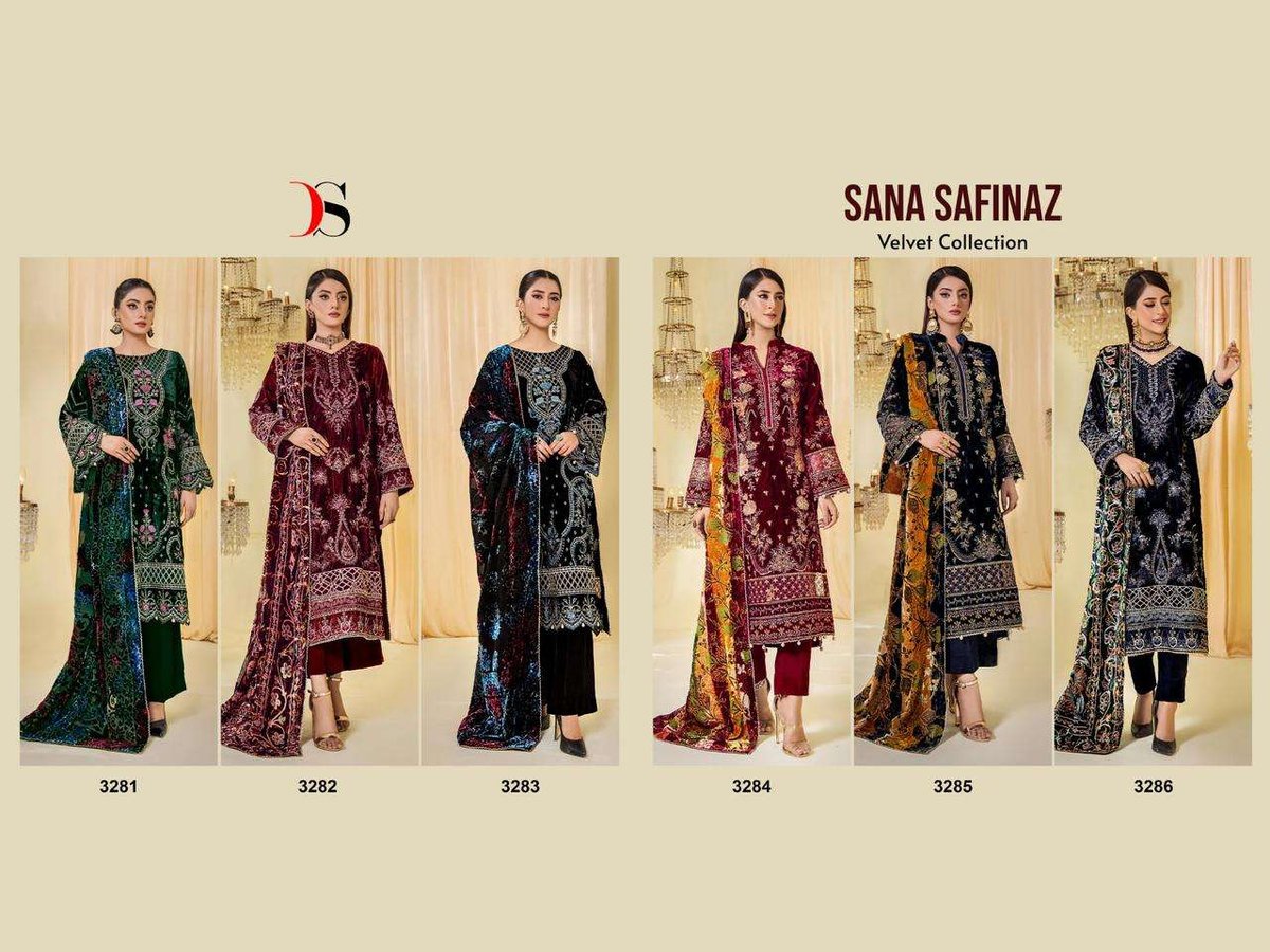Deepsy Suit Sana Safinaz 3281-3286 Series 7