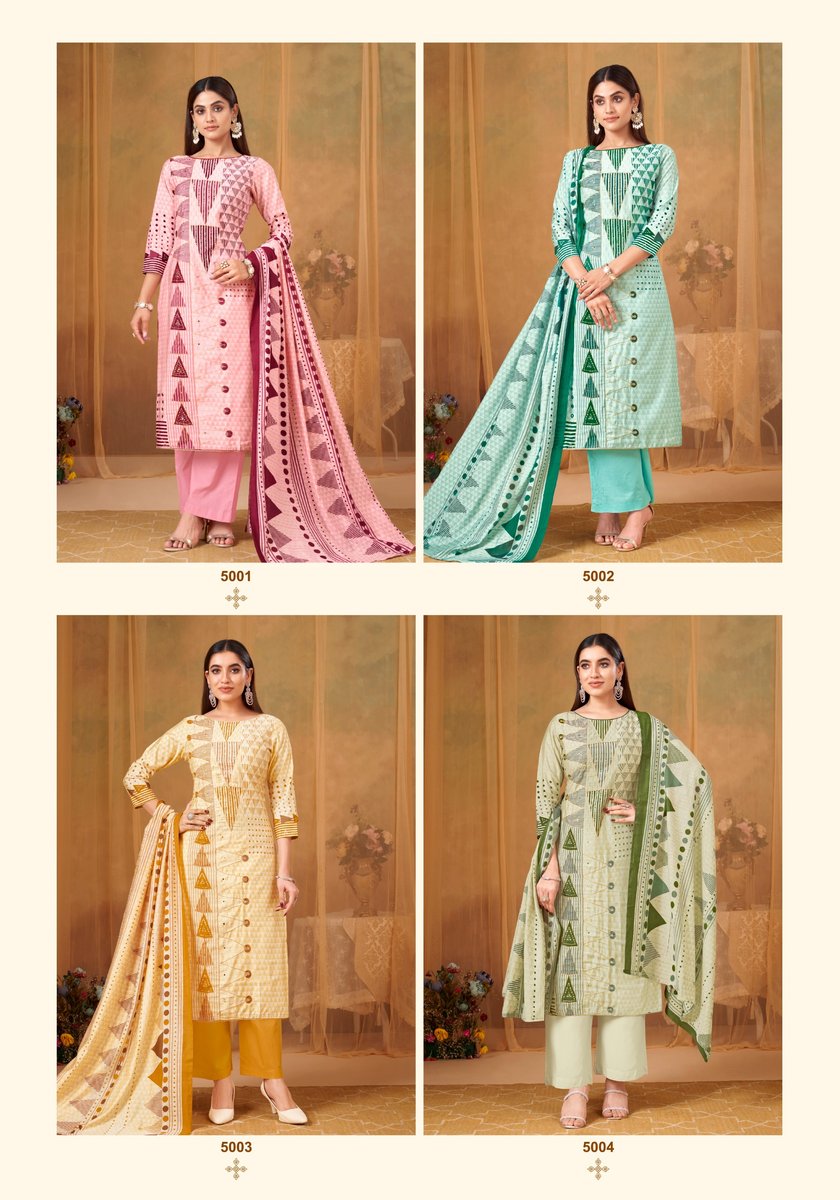 ALOK SUIT CHAMKEELA 5001 TO 5004 5