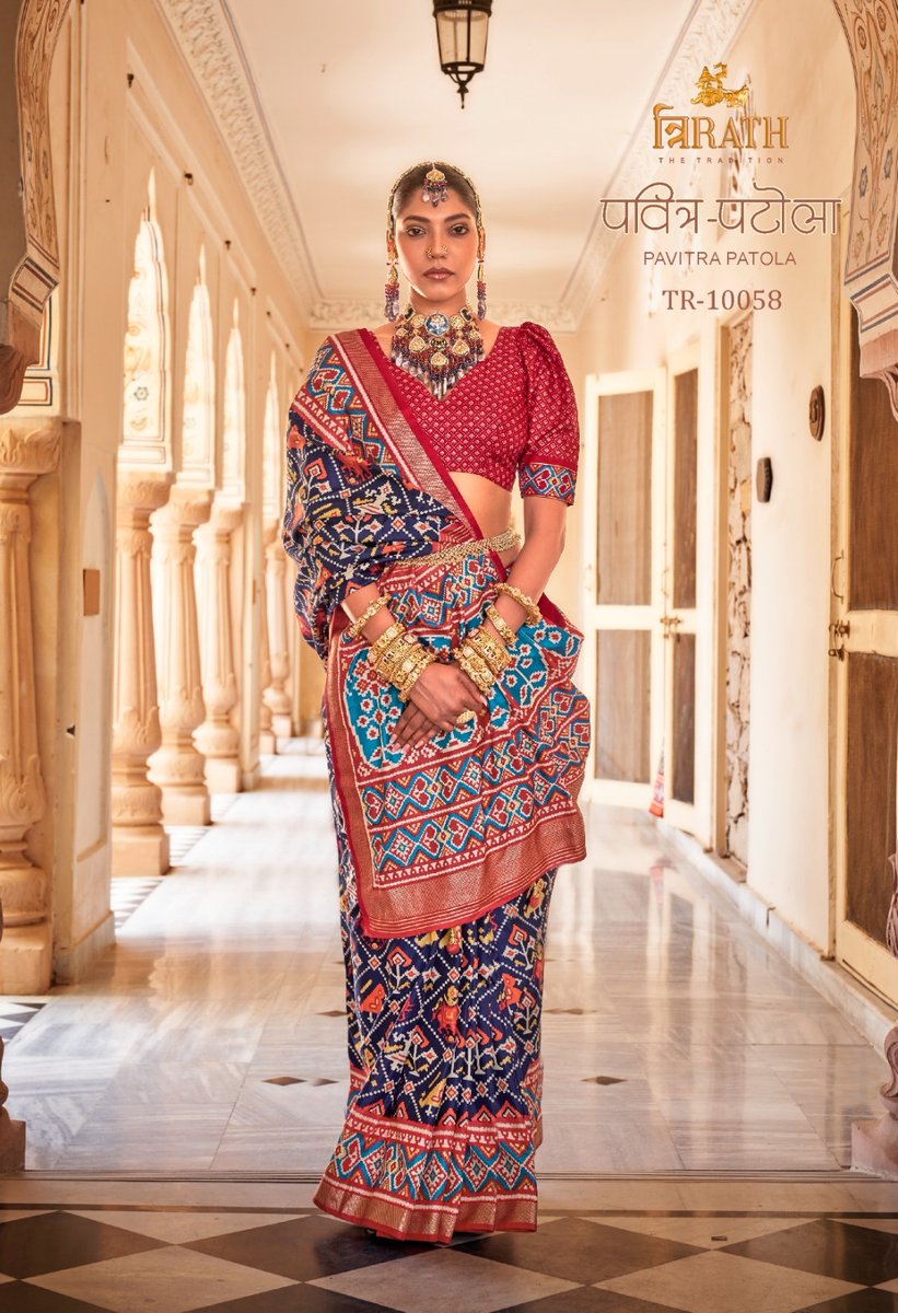 Trirath Pure Pavitra Patola 10055-10066 Series 4