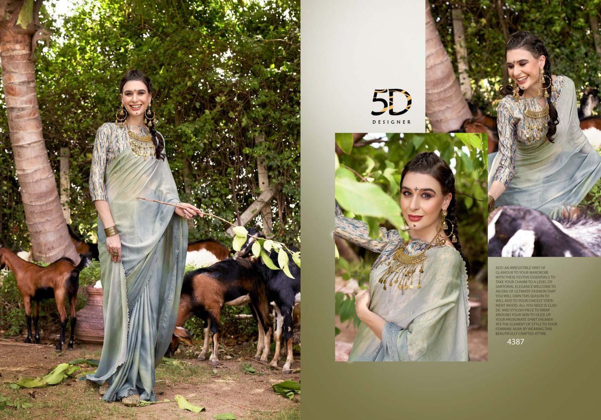 5D DESIGNER MADHUMATI 4383 TO 4390 5