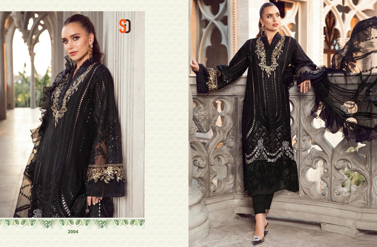 SHRADDHA DESIGNER MARIA.B LAWN VOL-2 2001 TO 2006 4