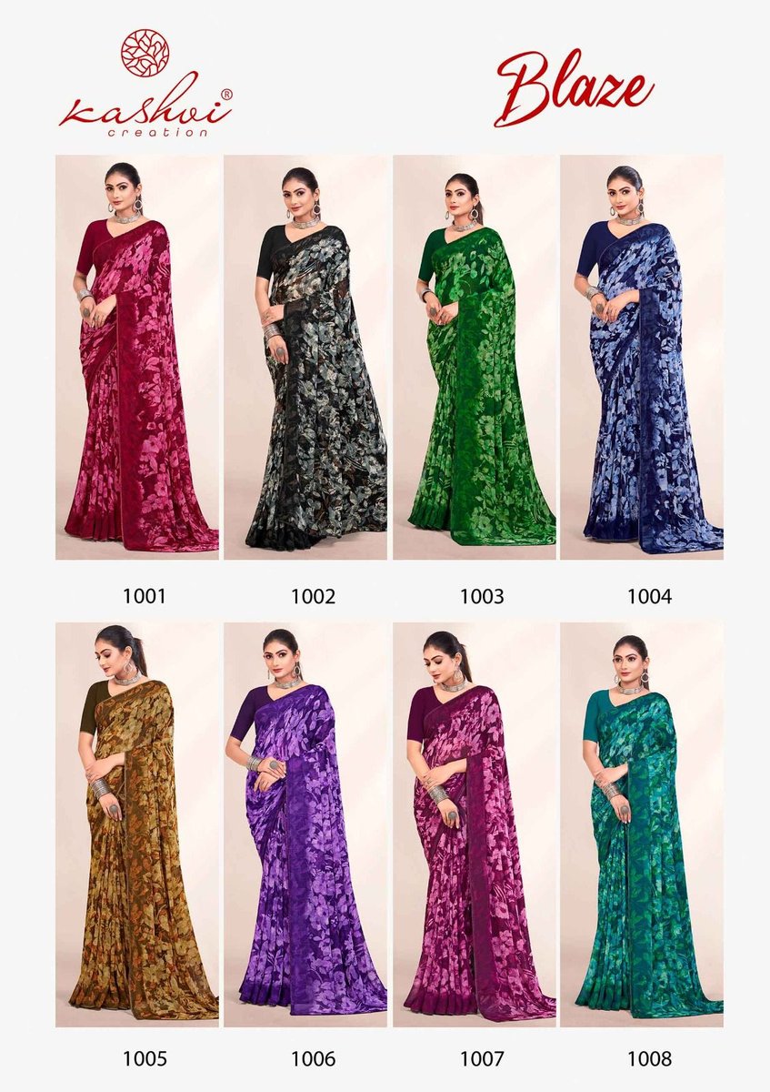 KASHVI CREATION BLAZE 1001 TO 1008 9