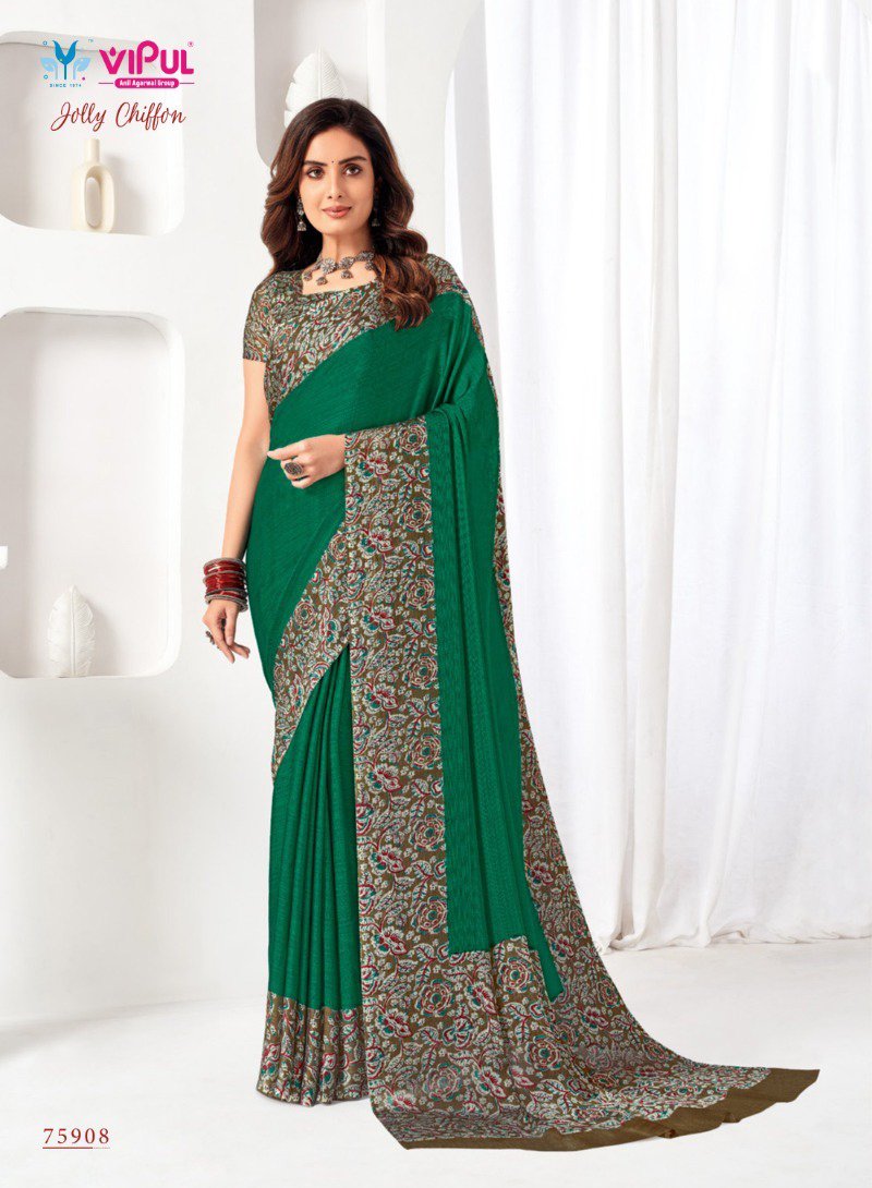 VIPUL JOLLY CHIFFON 75906 TO 75917 3