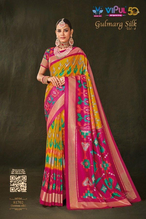 VIPUL GULMARG SILK VOL-4 81702 TO 81713