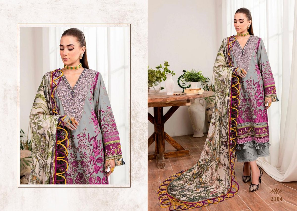 MAJESTY COTTON QUINE 2101 TO 2108 4