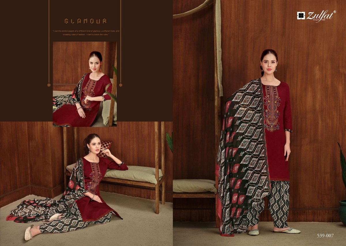 ZULFAT DESIGNER SHANAYA 539-001 TO 539-008 7