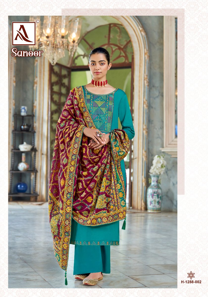 ALOK SUIT SANOOR H-1288-001 TO H-1288-006 2