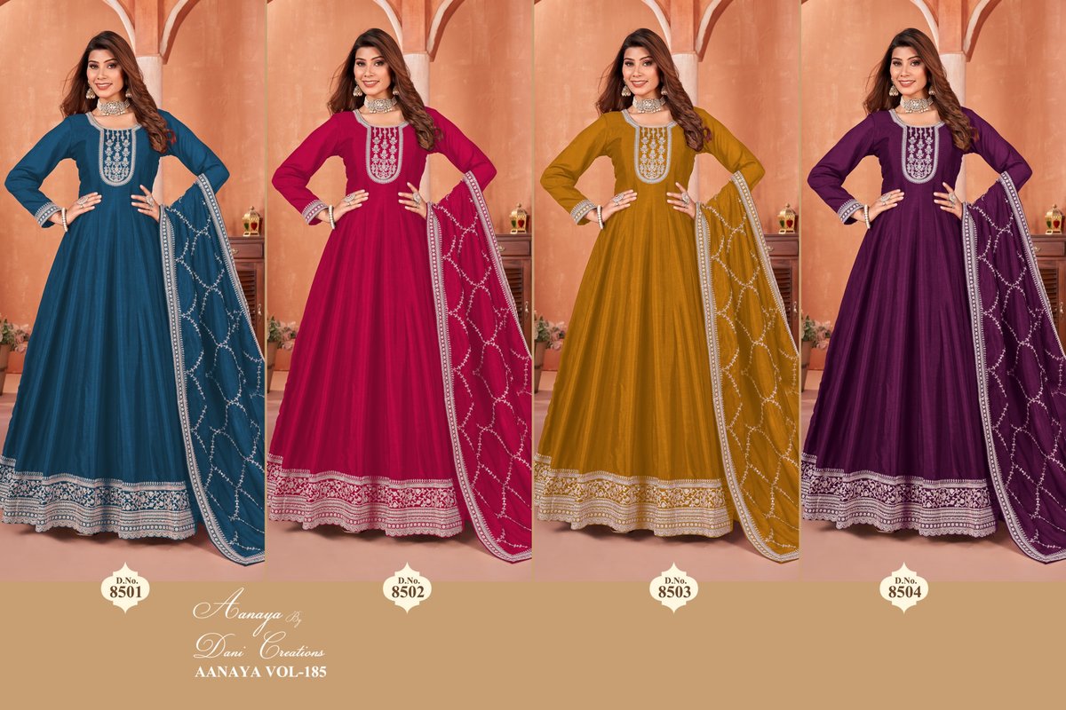 TWISHA AANAYA VOL-185 8501 TO 8504 5