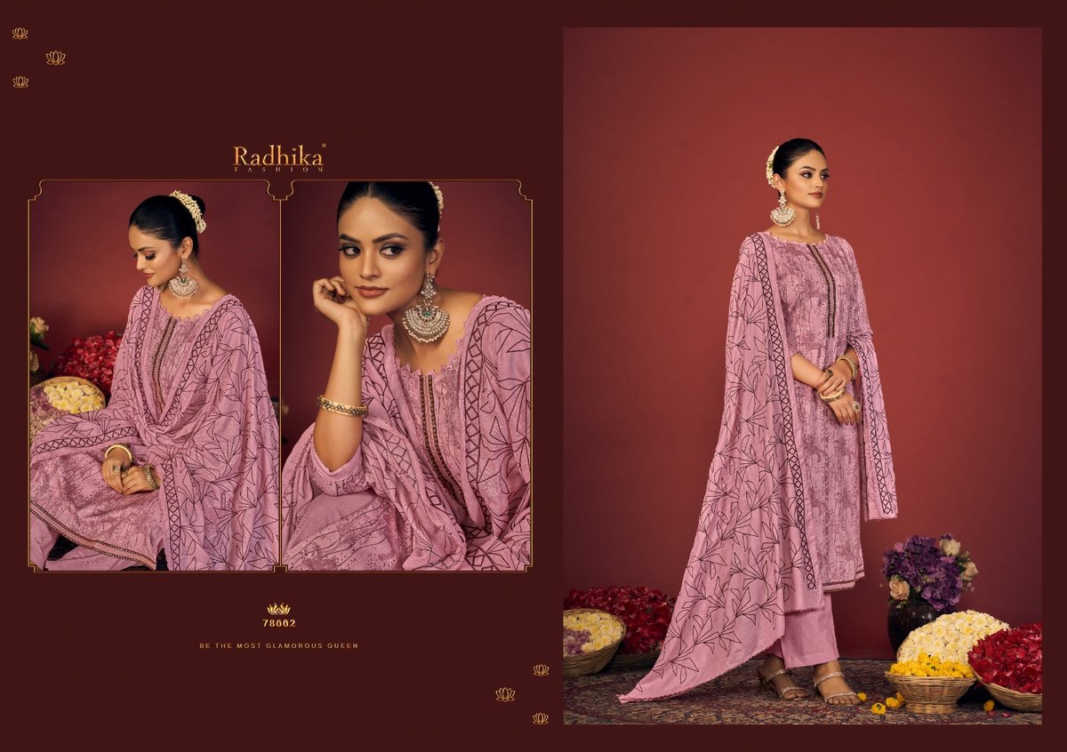 RADHIKA FASHION BLOSSOM-14-78001 TO 78006 SERIES 2
