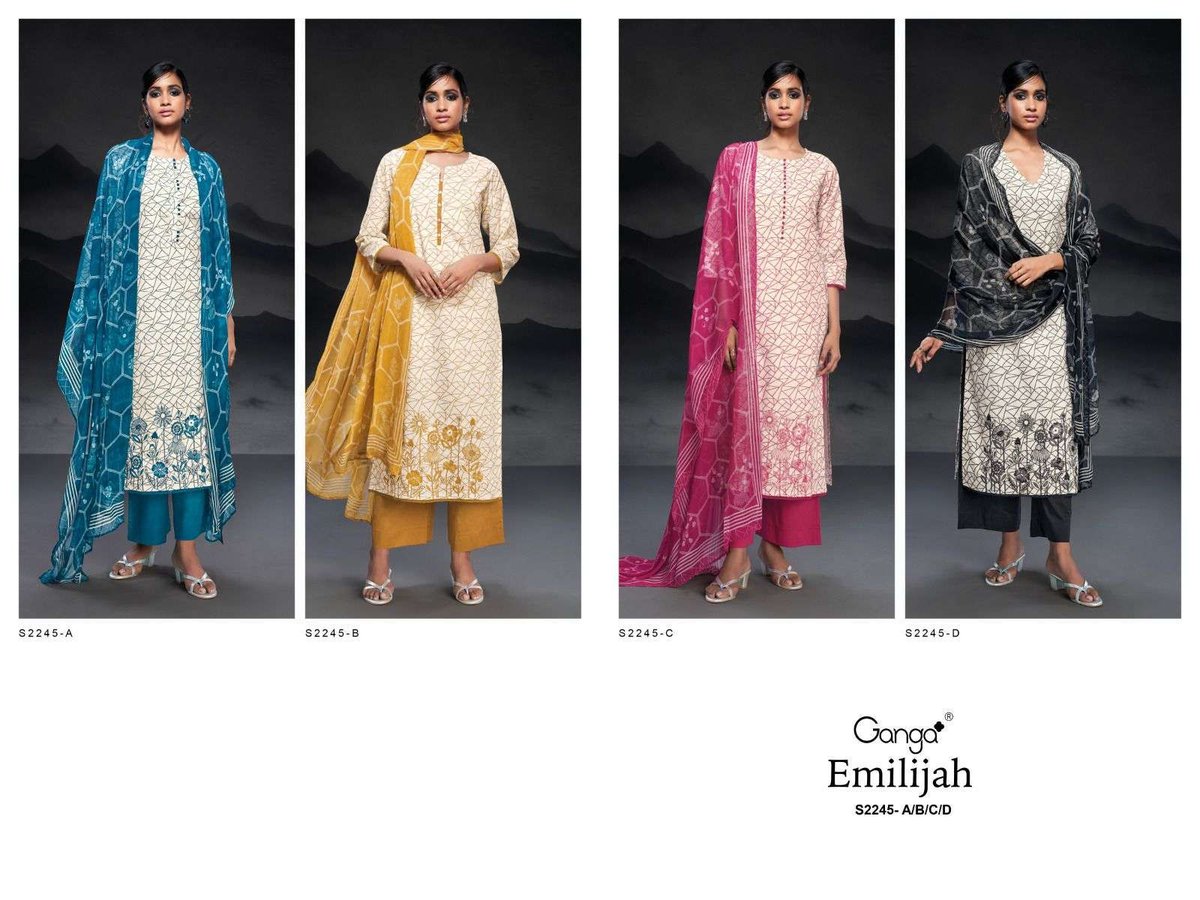 GANGA EMILIJAH S-2245-A TO S-2245-D 5