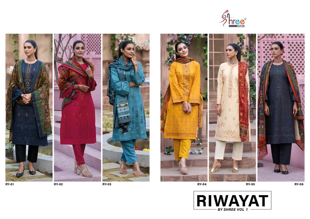 SHREE FAB RIWAYAT RY-01 TO RY-06 SERIES 7