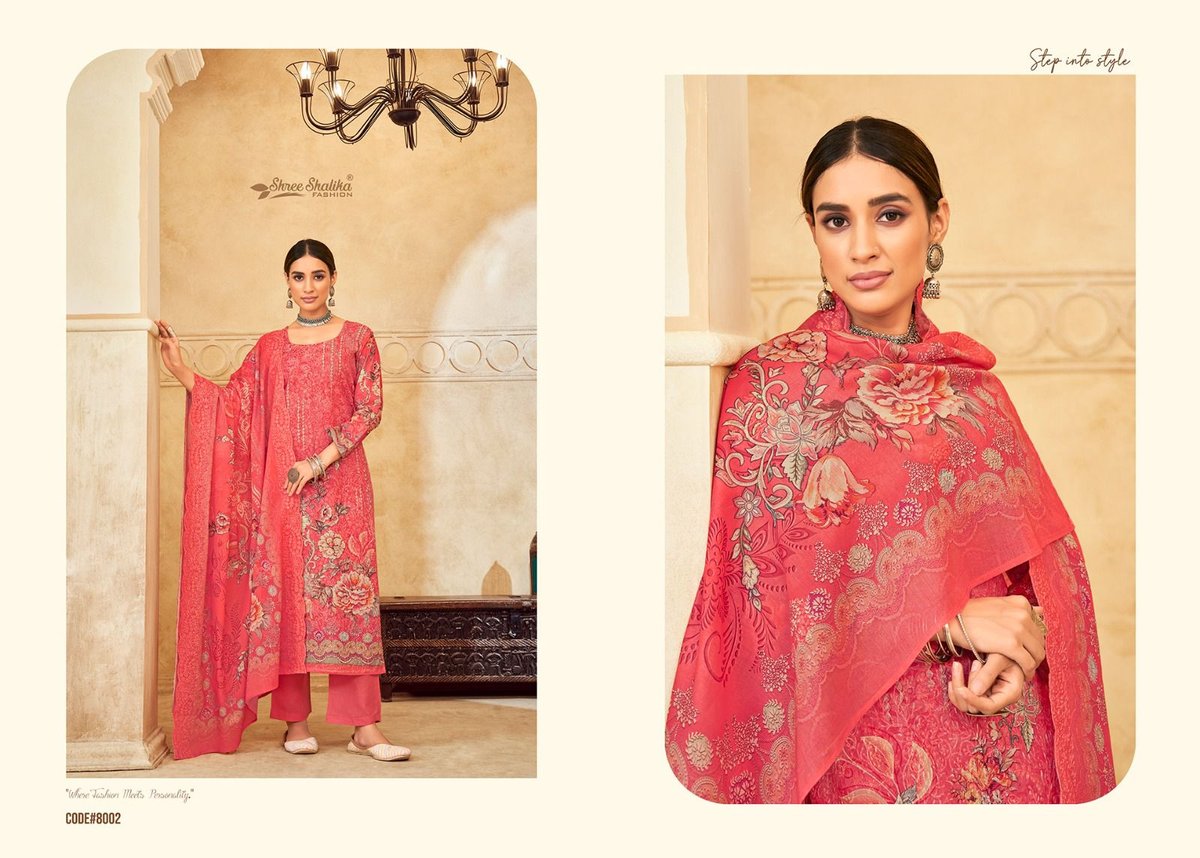 SHREE SHALIKA FASHION MANNAT VOL-8 8001 TO 8006 2