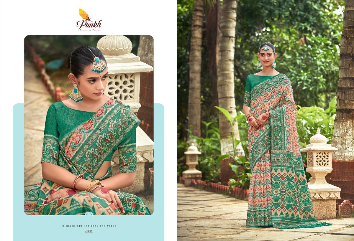 Pankh Creation Rangat 7301-7307 Series 1