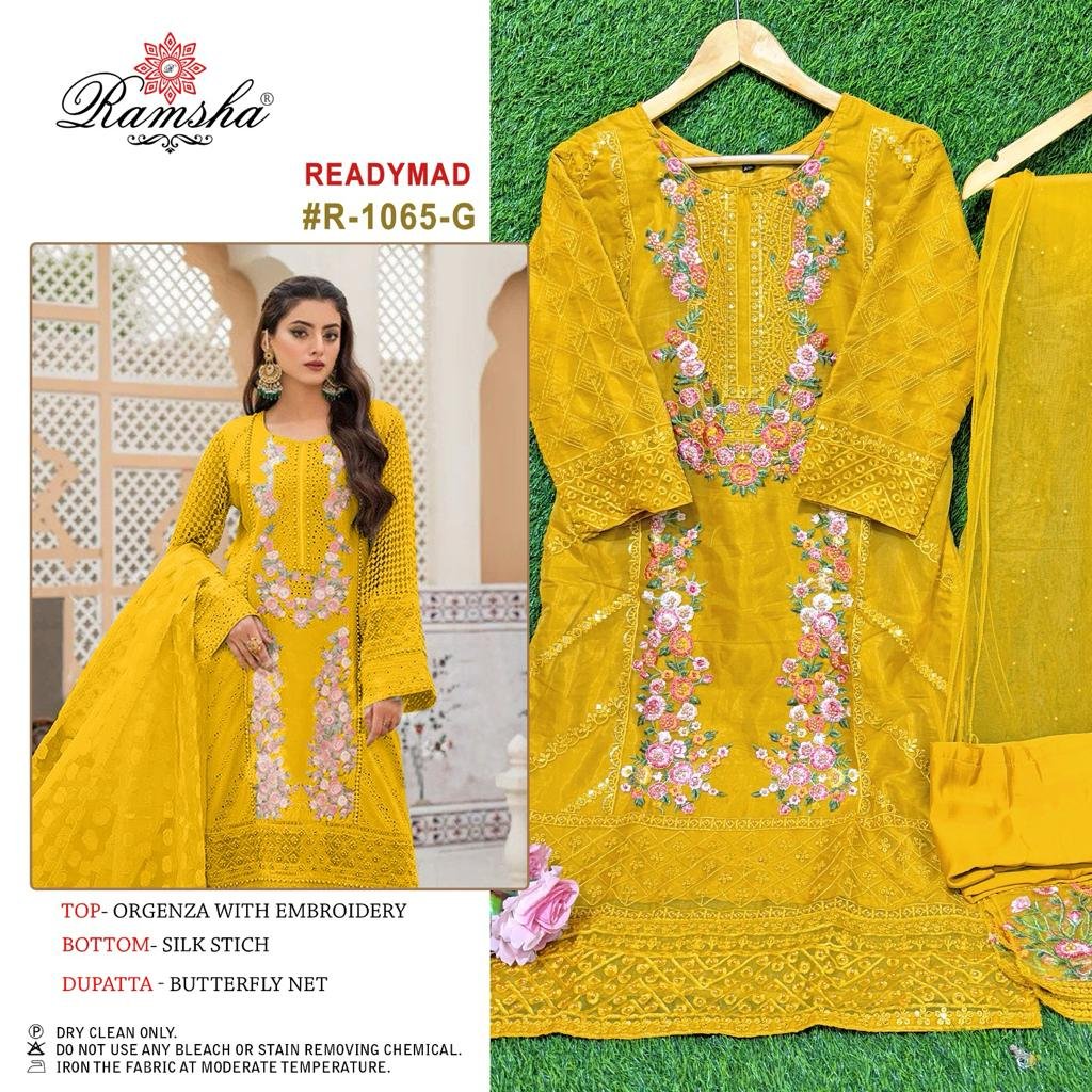 Ramsha Suit Ready Made Collection R-1065 Colors 3
