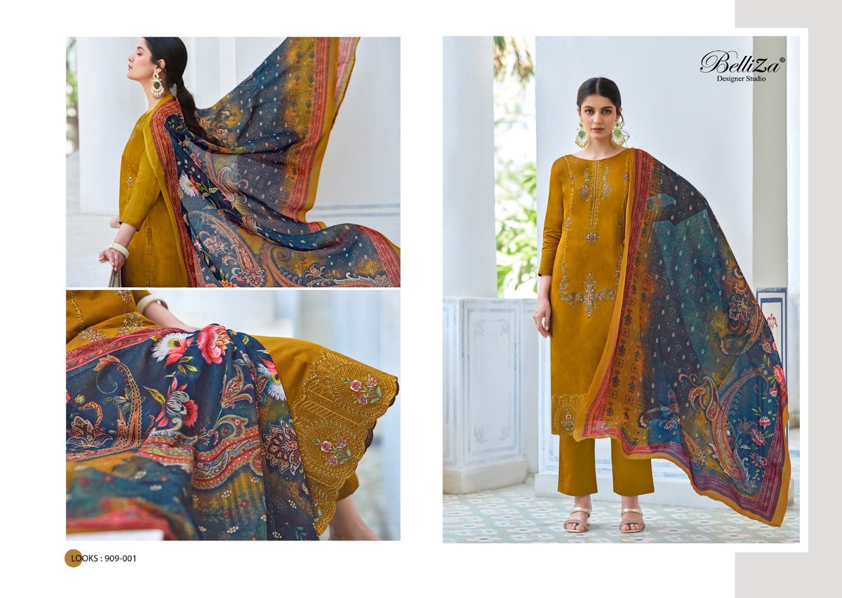 BELLIZA DESIGNER JASHN E ISHQ VOL-6 909-001 TO 909-006 1