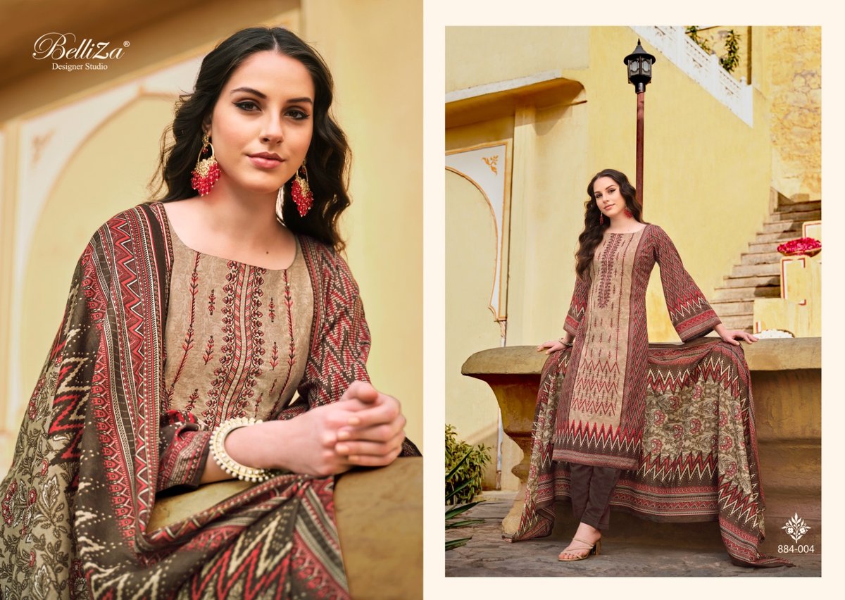 BELLIZA DESIGNER BIN SAEED VOL-3 884-001 TO 884-008 4