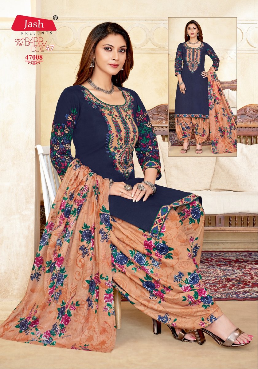 JASH BABYDOLL VOL-47 47001 TO 47012 8