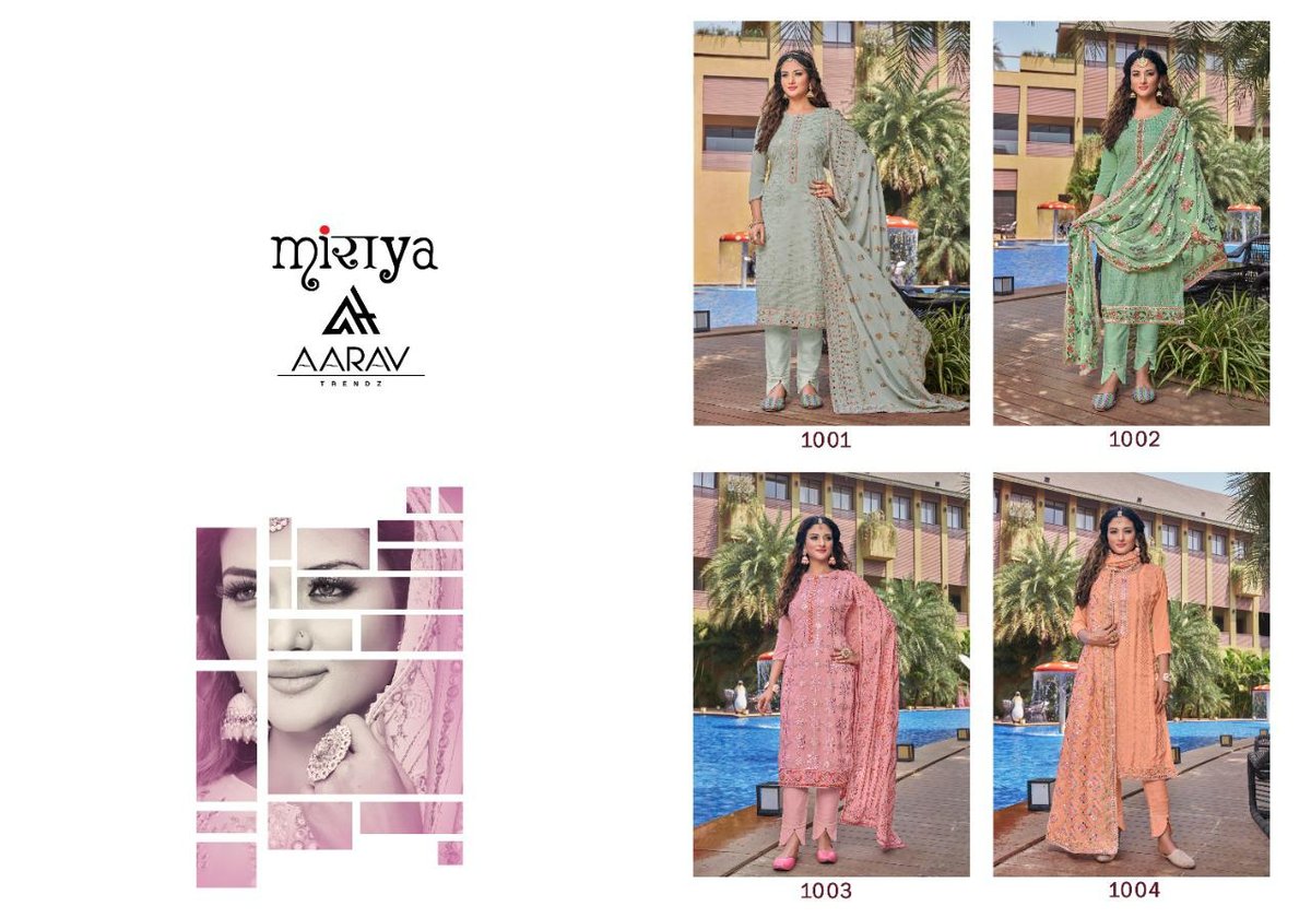 AARAV TRENDZ IZHAR 1001 TO 1004 5