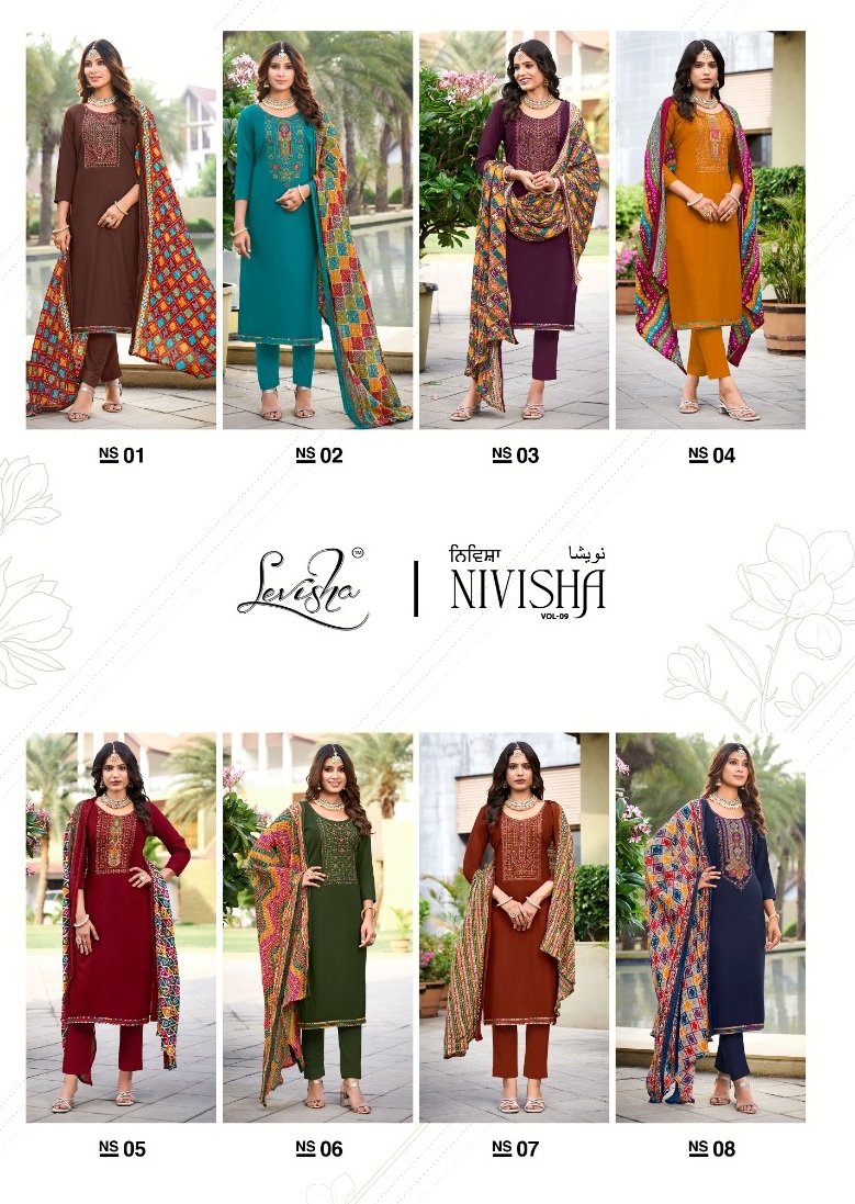 LEVISHA NIVISHA VOL-9 NS-01 TO NS-08 9